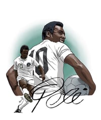 Pelé Charity Print