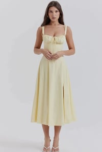 Image 3 of Classic Bustier Midriff  Dress