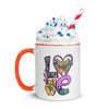 Love Manicurist Worker Mug with Color Inside