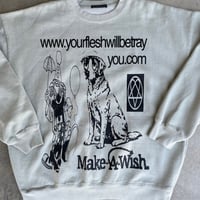 Image 2 of URL Crewneck sweater seafoam xl