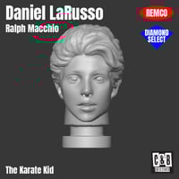 Image 1 of Daniel Larousso 3D printed head
