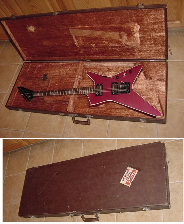 Image of Vintage Guild X82 / X-82 Nova 6 String Electric Guitar Candy Purple Finish! Rare w/Hardcase