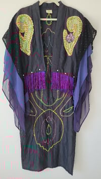 Image 2 of Purple Flame Kimono