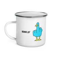Image 1 of Birdflip® enamel mug