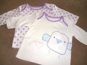 Image of PINK Petit Bebe Pure Cotton T - Shirts