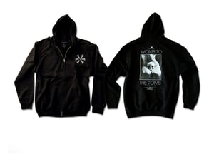 Image of Womb to the Tomb' Zip-Up Hoodie
