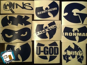 Image of Wu Members Sticker Set