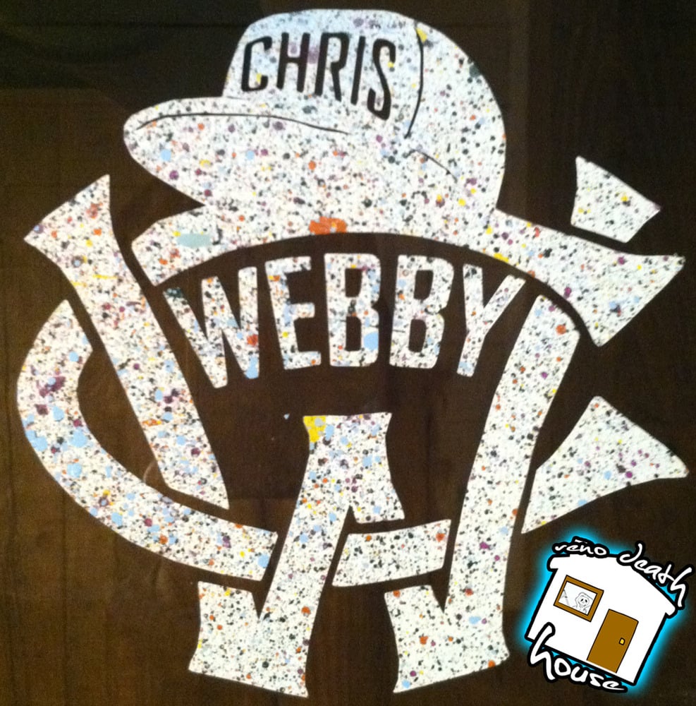 Reno Death House — Chris Webby CW Sticker