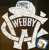 Image of Chris Webby CW Sticker