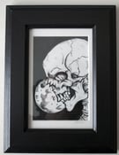 Image of Small Pen and Ink Illustration in frame