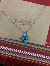 Image 2 of Kingman Cluster Necklace