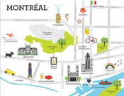 Image of Map of Montreal