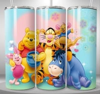 Pooh & gang 20oz tumbler