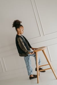 Image 9 of Gilet sans manches LOVE ENFANT