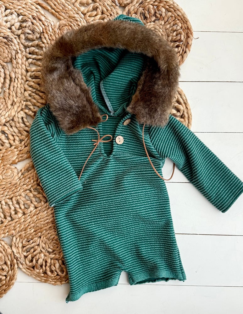 Image of Green hoodie