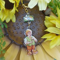 Image 4 of Bilbo and Thorin Stacked Keychains