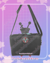 Image 4 of Hazbin Hotel Vox the TV Demon Cross Body Bag