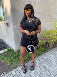 Image 1 of Pretty in Black 2 piece short set