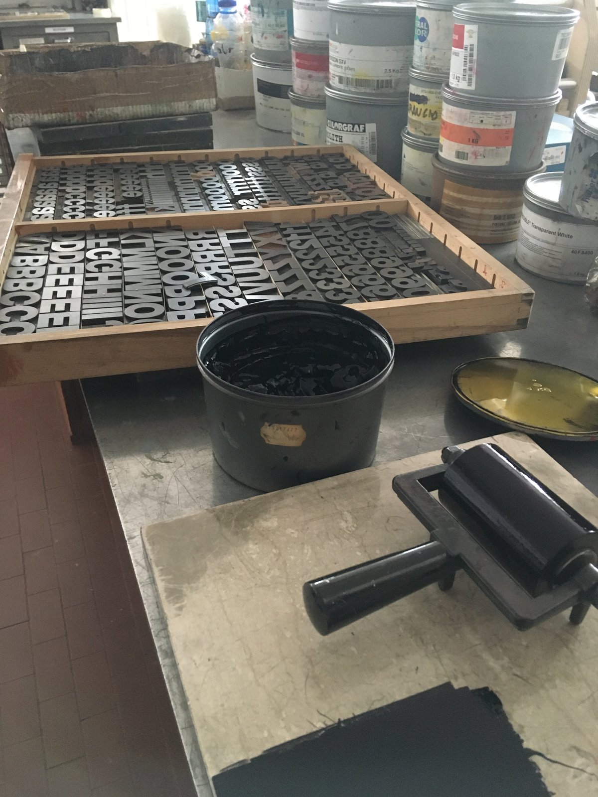 Image of LETTERPRESS WORKSHOP PER 2