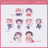 Hannibal/HEU Stickers