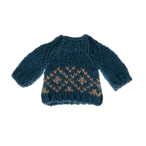 Image of Maileg - Knitted Sweater for Dad Mouse