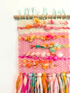 Pink & Twisted. Woven Wall hanging.