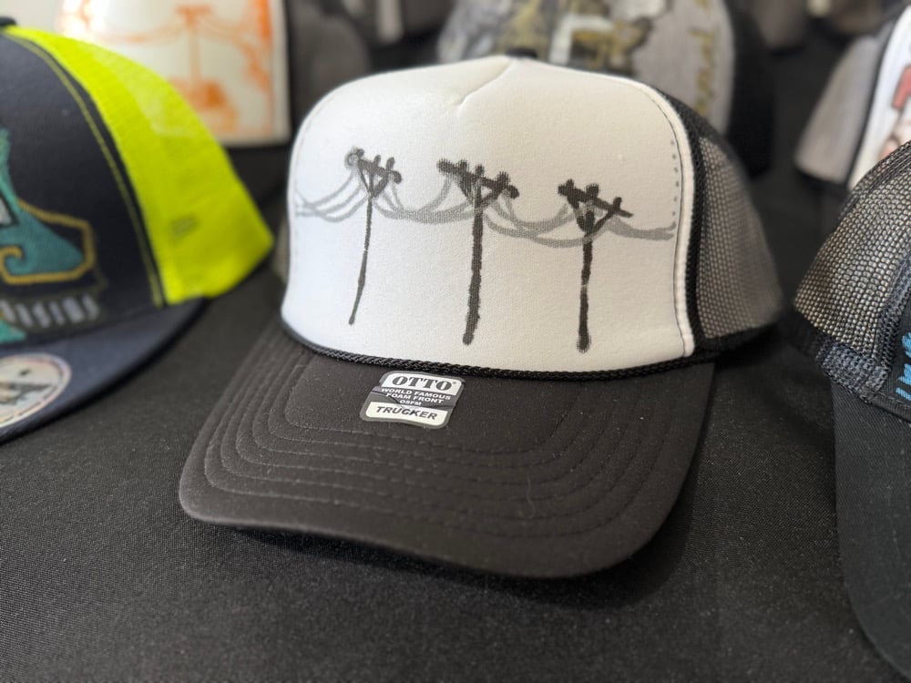 Image of trucker hats/snap backs