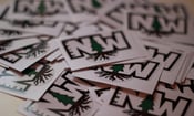 Image of Small Nw Sticker W/ Tree