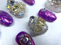 Image 4 of Purple Majesty Adorned Size Medium 