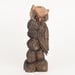 Image of wooden owl sculpture