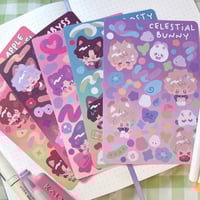 Image 2 of Love and Deepspace Kitty Butler Sticker Sheets