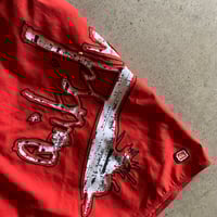 Image 2 of 90's QUIKSILVER CHOP SUEY BOARDSHORTS