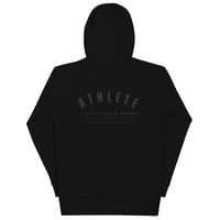 Image 1 of Athlete (Black on Black) - Hoodie