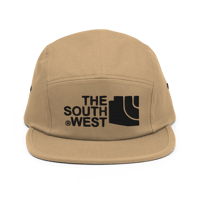 Image 1 of LOWER AZ The Southwest Black Five Panel Cap