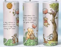 pink Pooh 20oz tumbler