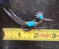 Image 2 of “Zippy” Vintage Roadrunner pin
