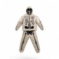Image 1 of Faith & Loyalty “Eternal Conflict” Puffer Suit (Tan)