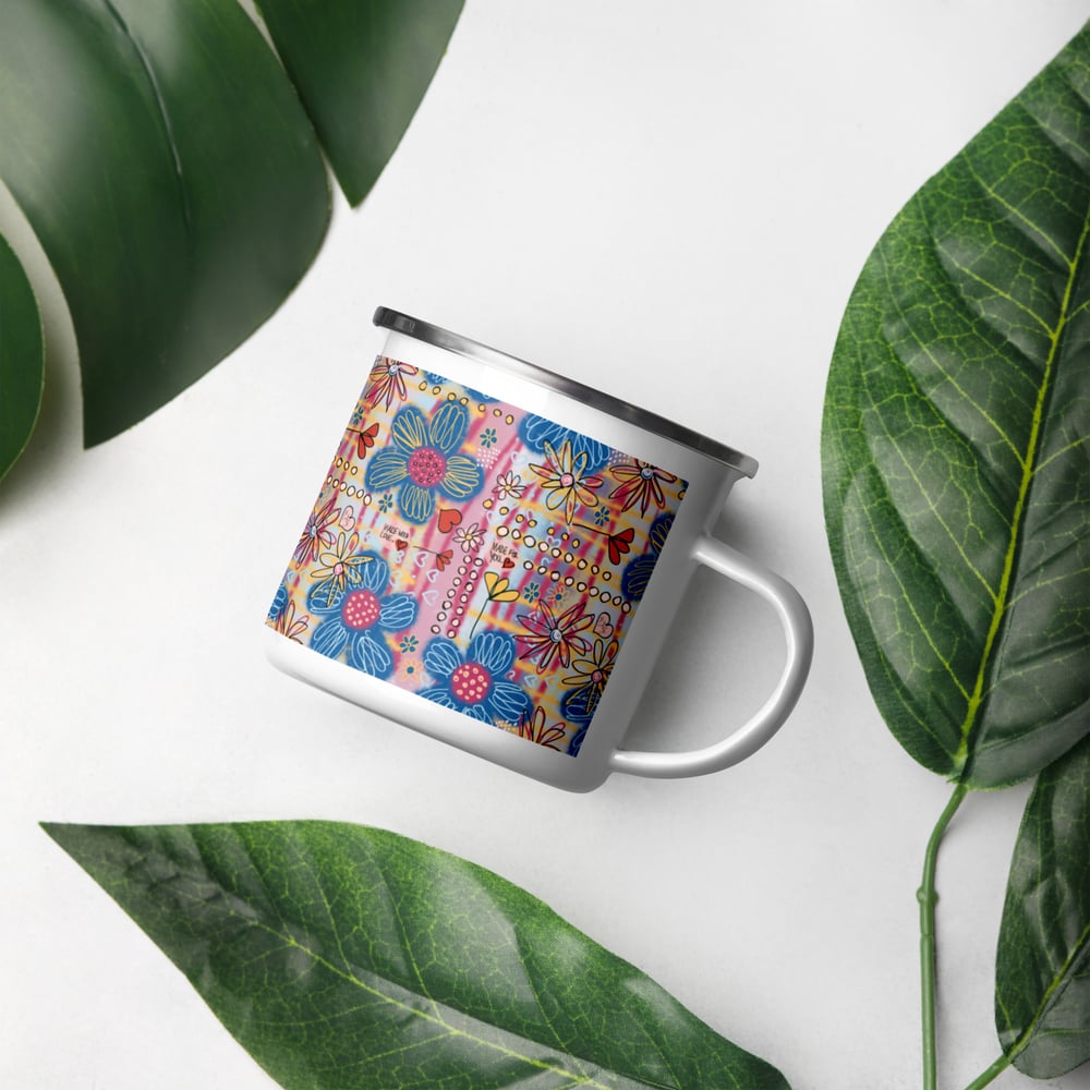 Image of Emaille-Tasse Made For You