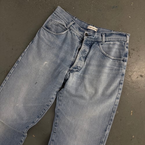 Image of 1990s Stone Island Straight Leg Jeans, size 32x30