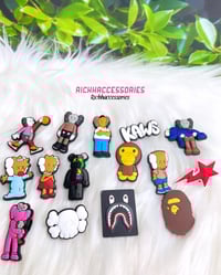 Image 1 of Kaws & Bape Croc Charms
