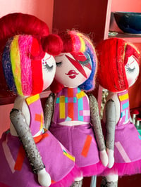 Image 3 of BOWIE INSPIRED MEDIUM ART DOLL 1