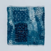 Little by Little	 framed 8" x 8"