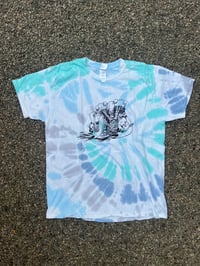 Image 1 of Tie Dye Knucklehead (Blue, Green, Grey)