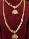 Regal White Stone Semi Bridal Set