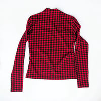 Image 2 of SHEIN SXY Red "Peek-a-boo" Top