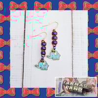 Image 1 of Baby Elephant Earrings