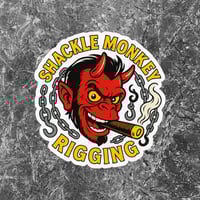 Hellbound Shackle Monkey sticker 