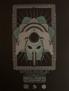 Image of "Spookedelic" Silk Screen Show Poster