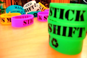 Image of Wristbands 1" ink injected