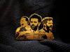 VAN DIJK - SALAH - ALISSON GOLD EDITION